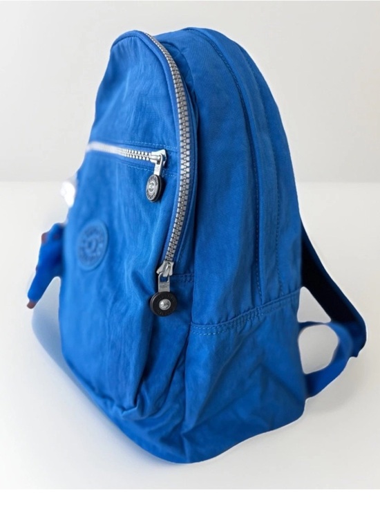 Kipling Seoul Backpack Blue Nylon Bag main image 7